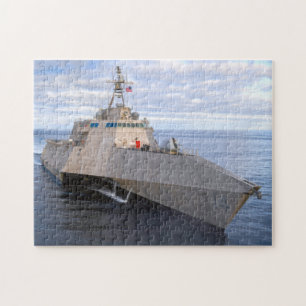 LITTORAL COMBAT SHIP – LCS-14 (11x14 INCH) Jigsaw Puzzle