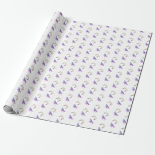 Litttle Hanukkah Chanukah Menorahs Colourful Wrapping Paper