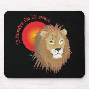 Liun 23 fanadur fin 22 avust mouse PAD
