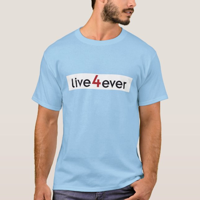 Live4ever Logo T shirt (Front)