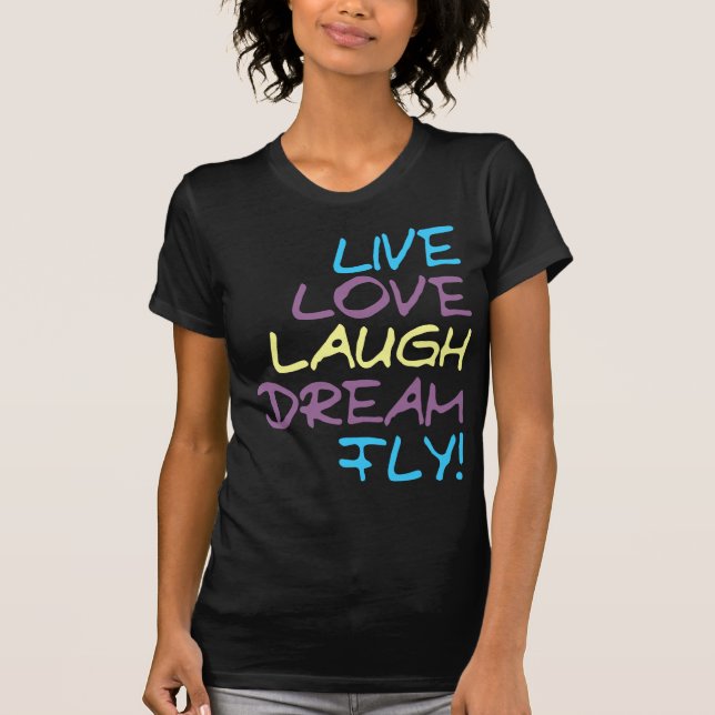 Live 2 Fly T-shirt (Front)