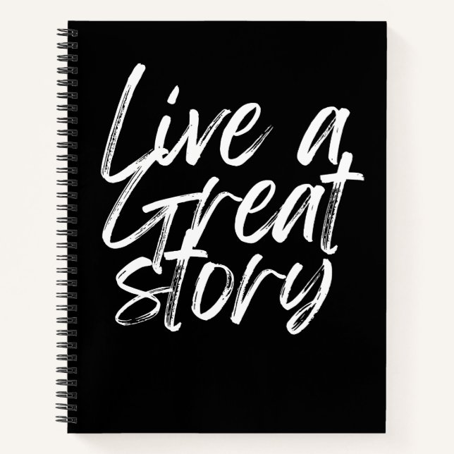Live a great story / Journal (Front)