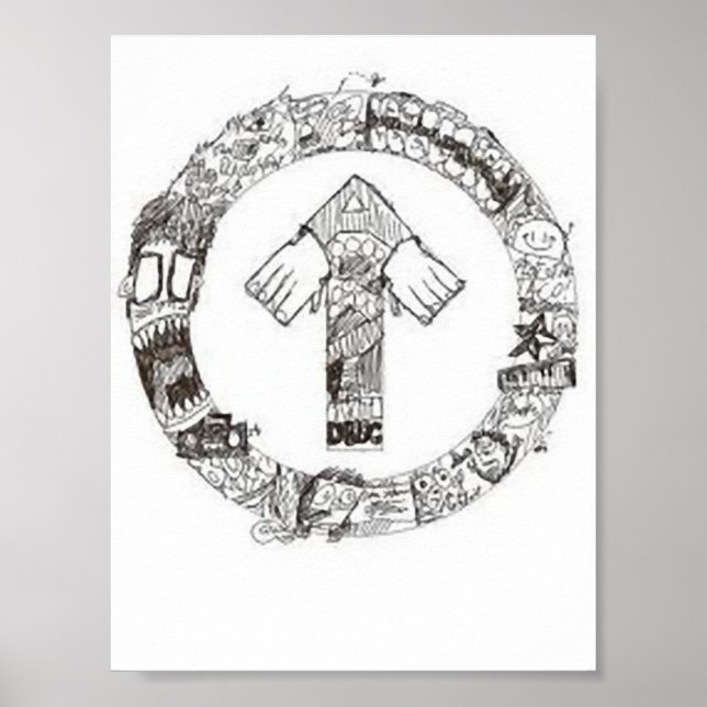 Live Above The Influence Poster (Front)