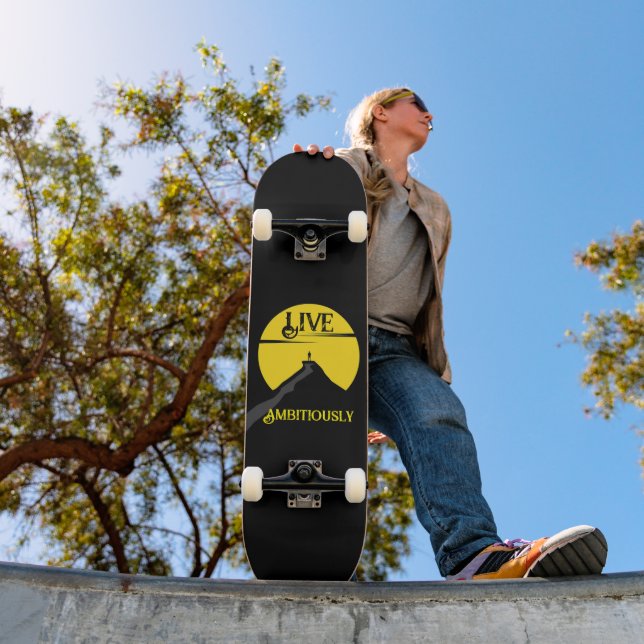 Live Ambitiously Skateboard (Outdoor 1)