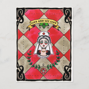 Live and let live Postcard