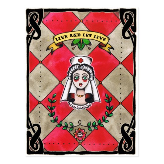 Live and let live Postcard