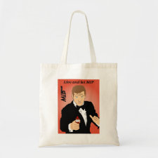 Live and Let MIP spoof movie poster bag