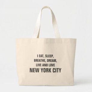Live and Love New York City Tote Bag