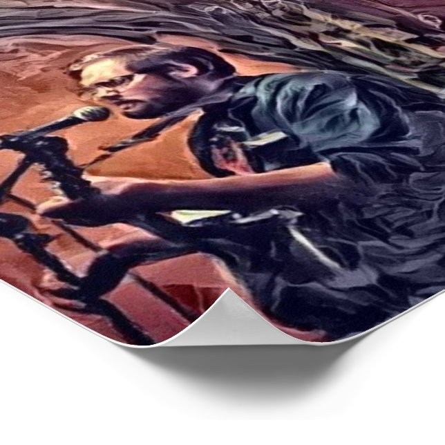 Live at Tribal Cafe Poster (Corner)