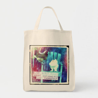 Live Beautifully Tote Bag