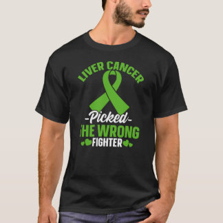 Live Cancer Picked The Wrong Fighter T-Shirt