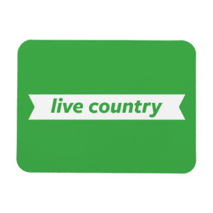 Live Country Magnet