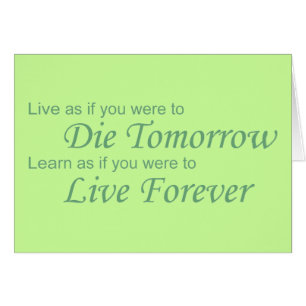 Live - Die Tomorrow green