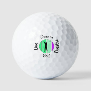 Live, dream, breathe golf balls