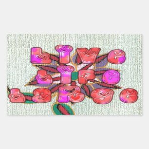 Live Experience Life Large Gifts.jpg Rectangular Sticker