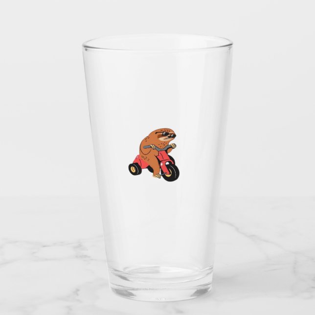 Live Fast Die Eventually Oversized T-Shirt Glass (Front)