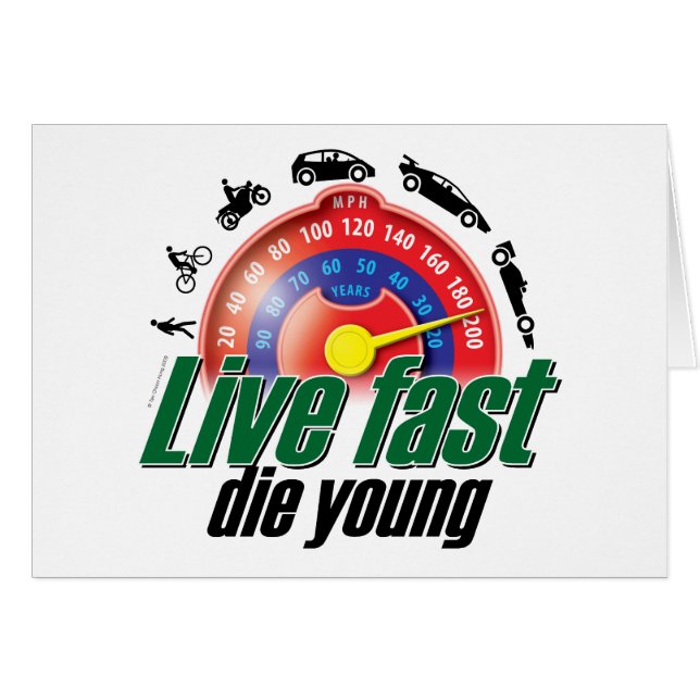 Live Fast Die Young (Front Horizontal)