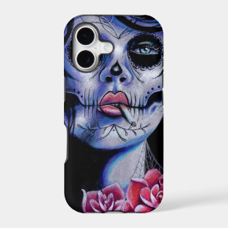 Live Fast Die Young Day of the Dead Portrait