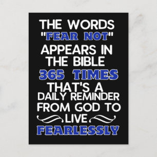 Live Fearlessly Postcard