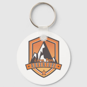 Live for Adventure Key Ring