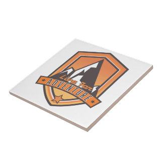 Live for Adventure Tile