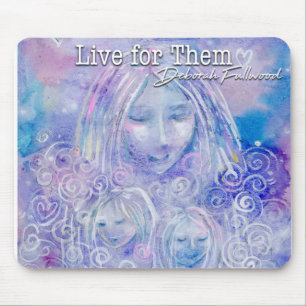 Live for Them Mouse Mat
