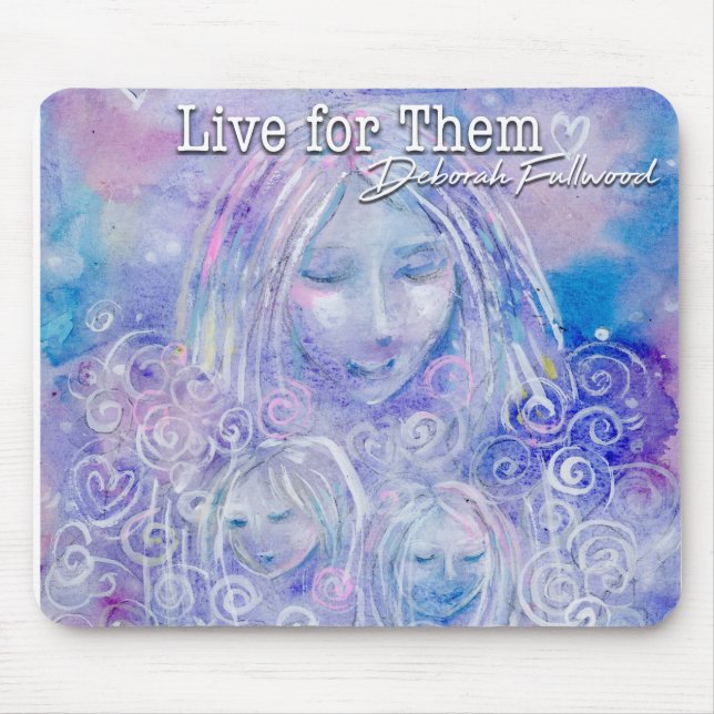 Live for Them Mouse Mat (Front)