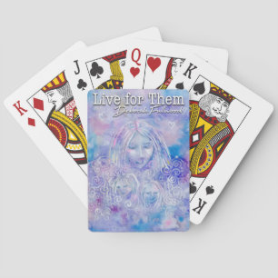 Live for Them Playing Cards