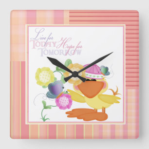 Live For Today 3 Wall Clock