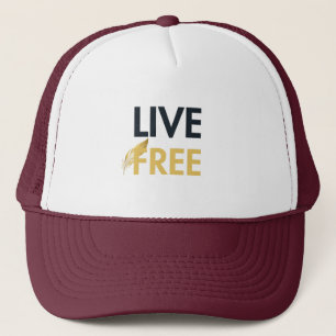 Live Free Hat AMAR Prints