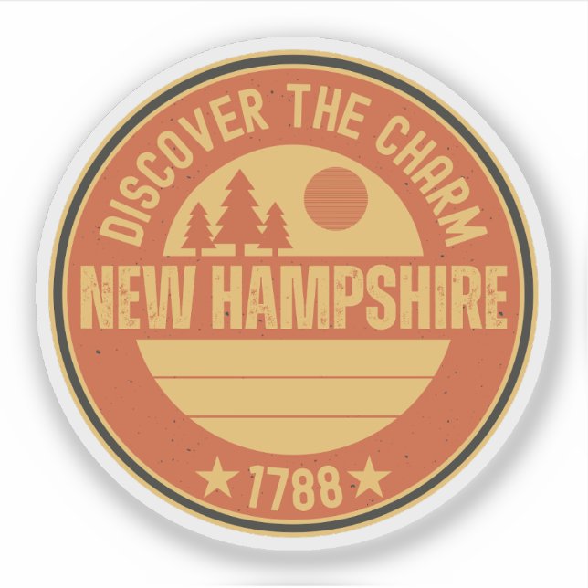 Live Free NH - Granite State Gift  (Front)