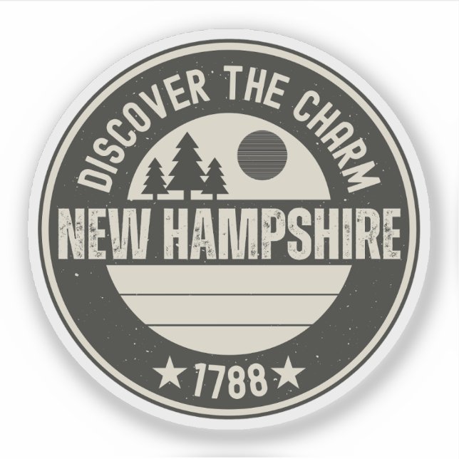 Live Free NH - Granite State Gift  (Front)