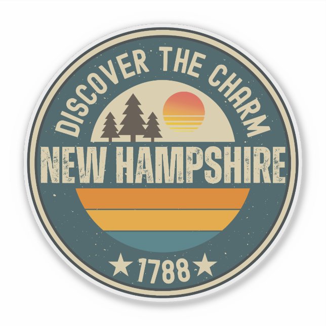 Live Free NH - Granite State Gift (Front)