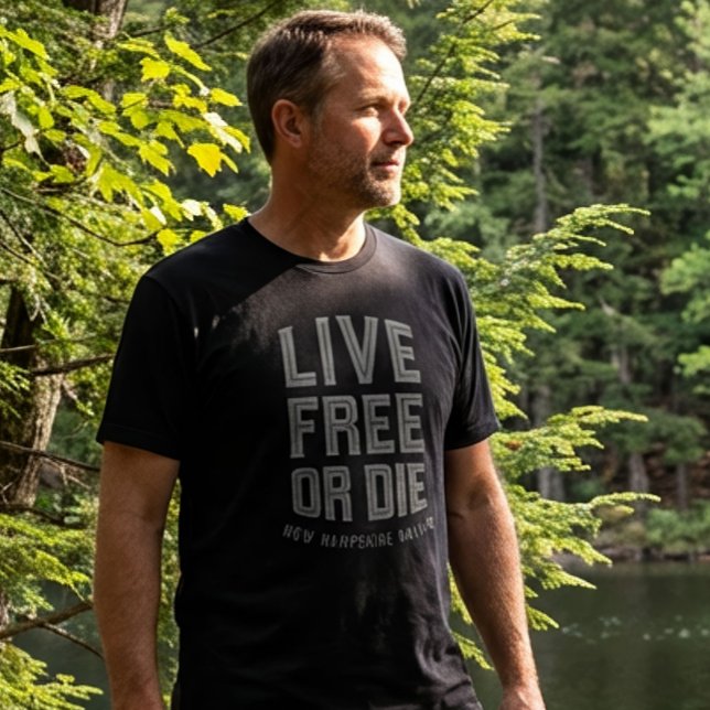 Live Free or Die New Hampshire Native T-Shirt (Creator Uploaded)