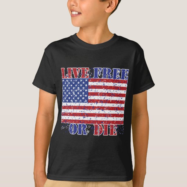 Live Free or Die T-Shirt (Front)