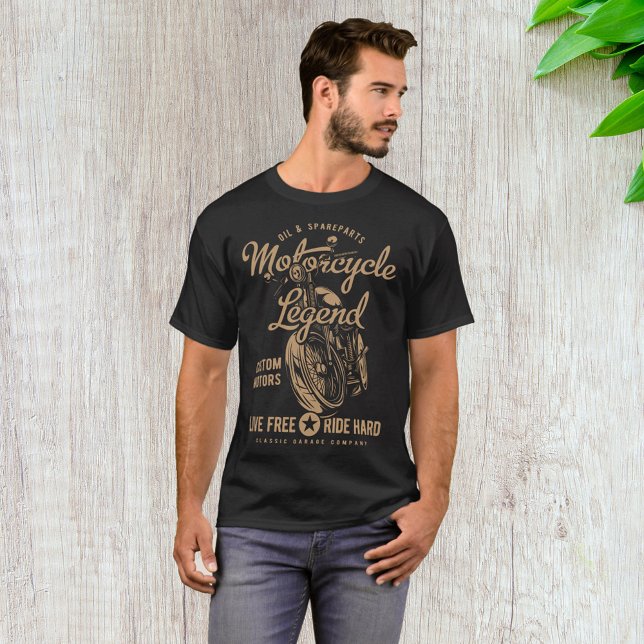 Live Free Ride Hard T-Shirt (Creator Uploaded)