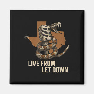 Live From Let Down _ Vintage Mic &amp; Texas Rattl Magnet
