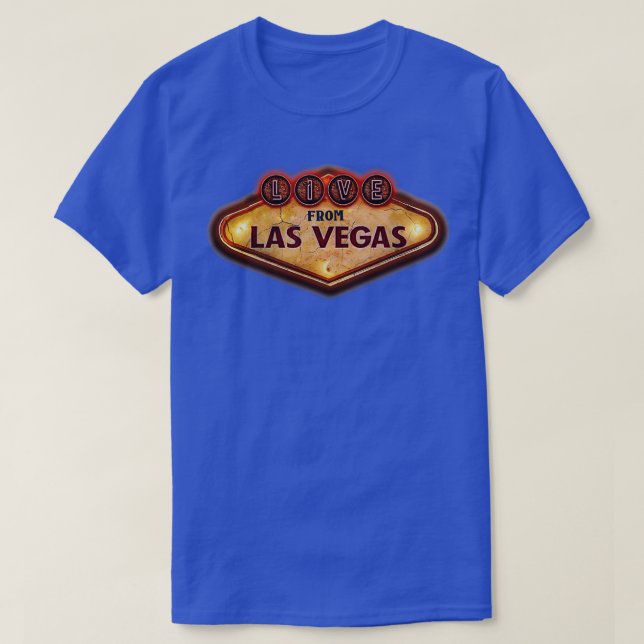 live from vegas Classic TShirt (Design Front)
