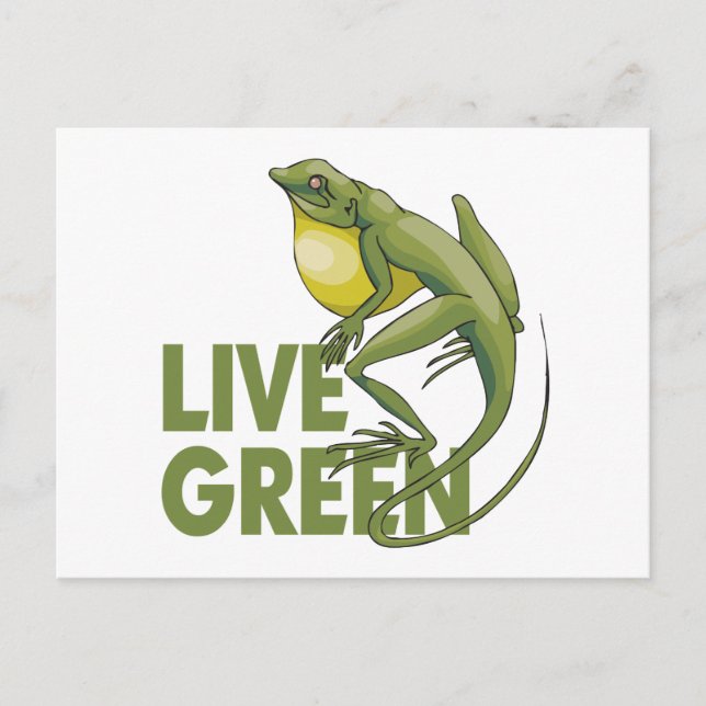 Live Green Postcard (Front)