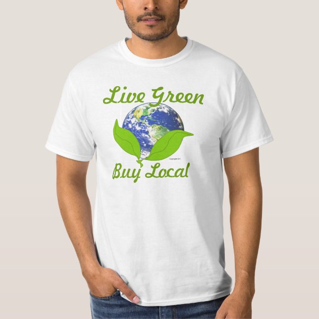 Live Green t-shirt (Front)