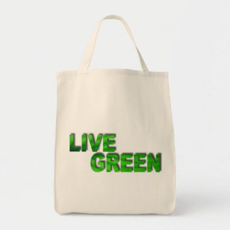 Live Green Tote Bag