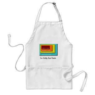 Live Healthy Avoid Diabetes Standard Apron