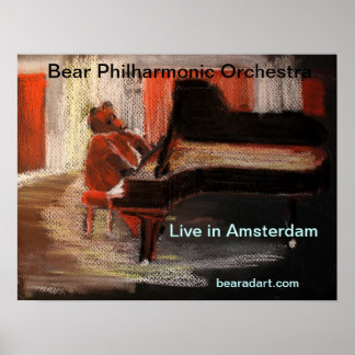 Live in Amsterdam Poster