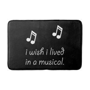 Live In Musical Bath Mat