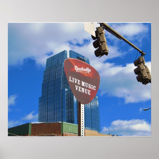 Live In Nashville Poster (Front)