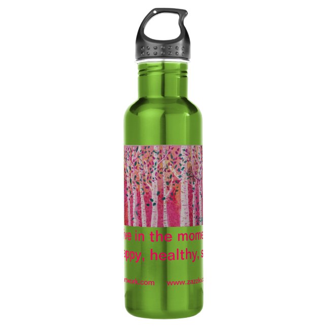 Live in the Moment 710 Ml Water Bottle (Front)
