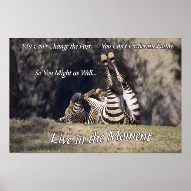 Live in the Moment Poster (Front)