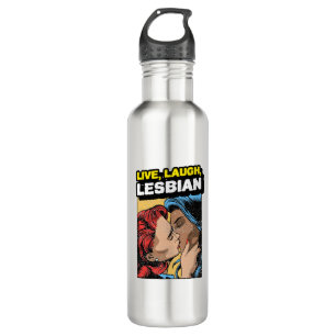 Live Laugh Lesbian 710 Ml Water Bottle