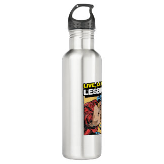 Live Laugh Lesbian 710 Ml Water Bottle