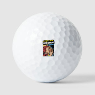 Live Laugh Lesbian Golf Balls